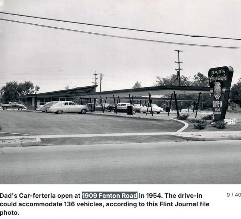 Dads Drive-In (Varsity Drive-In, D&D Drive-In, Stewarts) - 1909 Fenton Ave (newer photo)